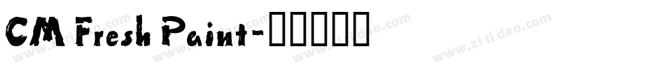 CM Fresh Paint字体转换